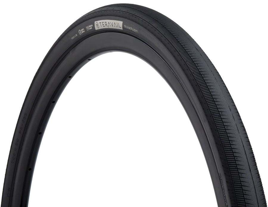 Teravail Rampart Tire - 700 x 38 Tubeless Folding BLK Durable Fast Compound-Goodwynn&#39;sGoodwynn&#39;s