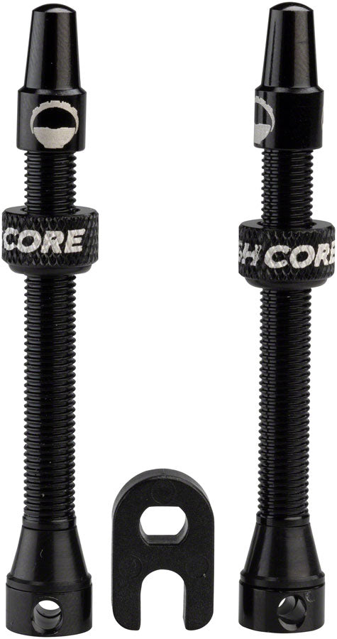 CushCore Tubeless Presta Valve Set - 55mm Black-Goodwynn&#39;sGoodwynn&#39;s