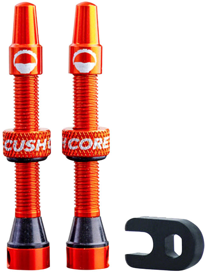 CushCore Tubeless Presta Valve Set - 44mm Orange-Goodwynn&#39;sGoodwynn&#39;s