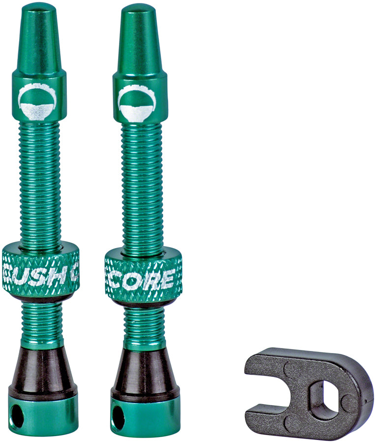 CushCore Tubeless Presta Valve Set - 44mm Turquoise-Goodwynn&#39;sGoodwynn&#39;s