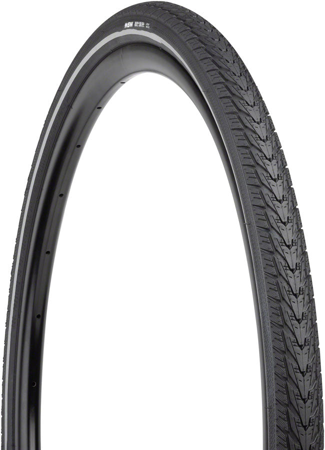 MSW Daily Driver Tire - 700 x 38 BLK Rigid Wire Bead Reflective Sidewall 33tpi-Goodwynn&#39;sGoodwynn&#39;s