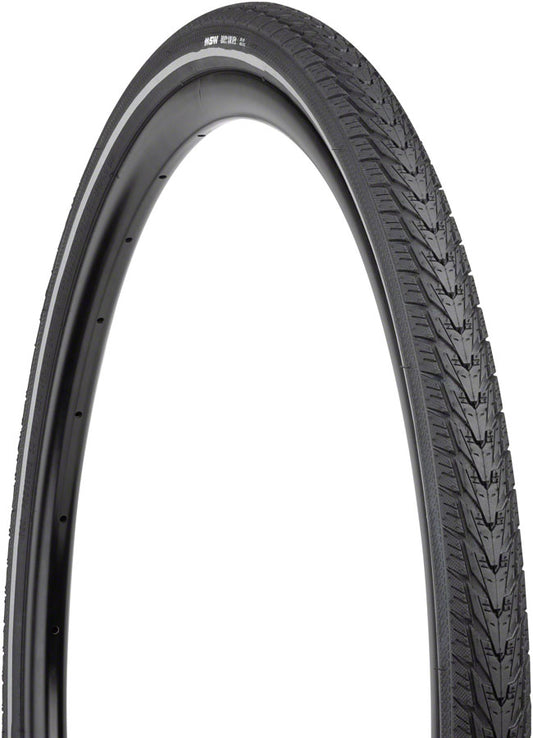 MSW Daily Driver Tire - 700 x 38 BLK Rigid Wire Bead Reflective Sidewall 33tpi-Goodwynn's