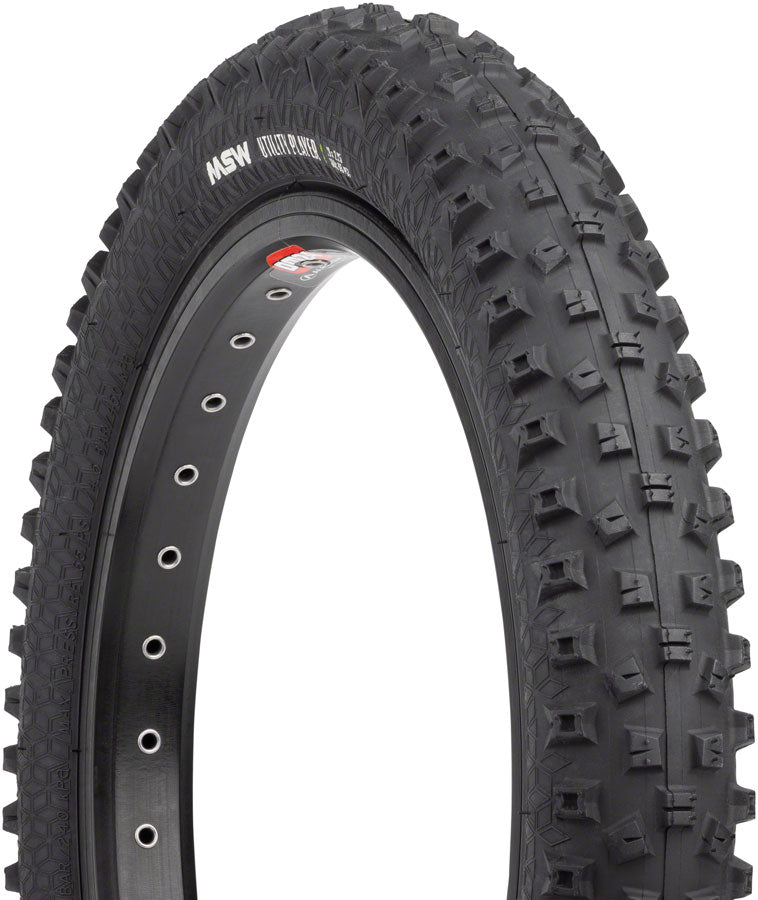 MSW Utility Player Tire - 12 x 2.25 Black Rigid Wire Bead 33tpi-Goodwynn&#39;sGoodwynn&#39;s