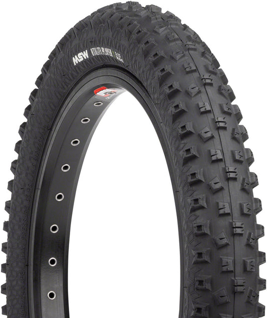 MSW Utility Player Tire - 12 x 2.25 Black Rigid Wire Bead 33tpi-Goodwynn's