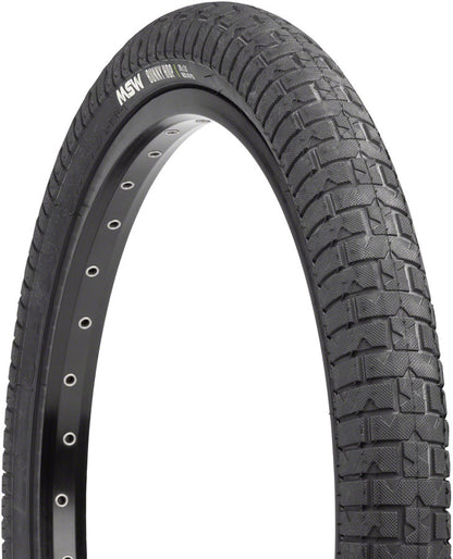 MSW Bunny Hop Tire - 20 x 2.0 Black Rigid Wire Bead 33tpi