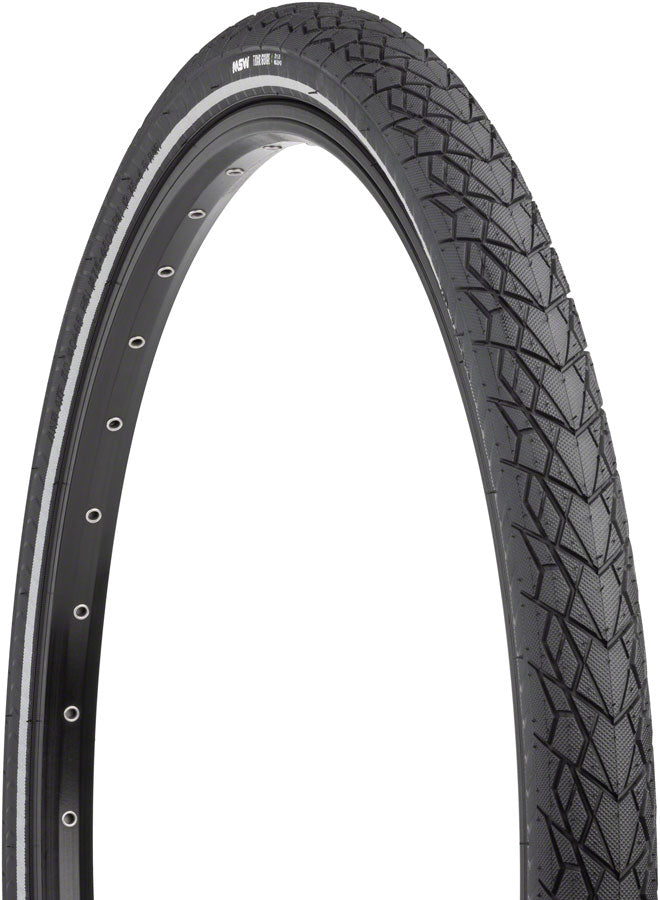 MSW Tour Guide Tire - 26 x 1.75 BLK Folding Wire Bead Puncture Protection Reflective Sidewall 33tpi-Goodwynn&#39;sGoodwynn&#39;s