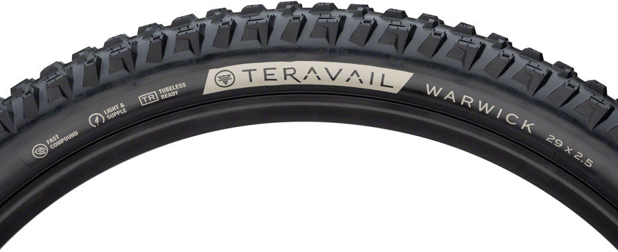 Teravail Warwick Tire - 29 x 2.5 Tubeless Folding BLK Light Supple Fast Compound-Goodwynn&#39;sGoodwynn&#39;s