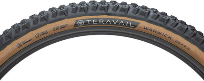 Teravail Warwick Tire - 29 x 2.3 Tubeless Folding Tan Light Supple Fast Compound