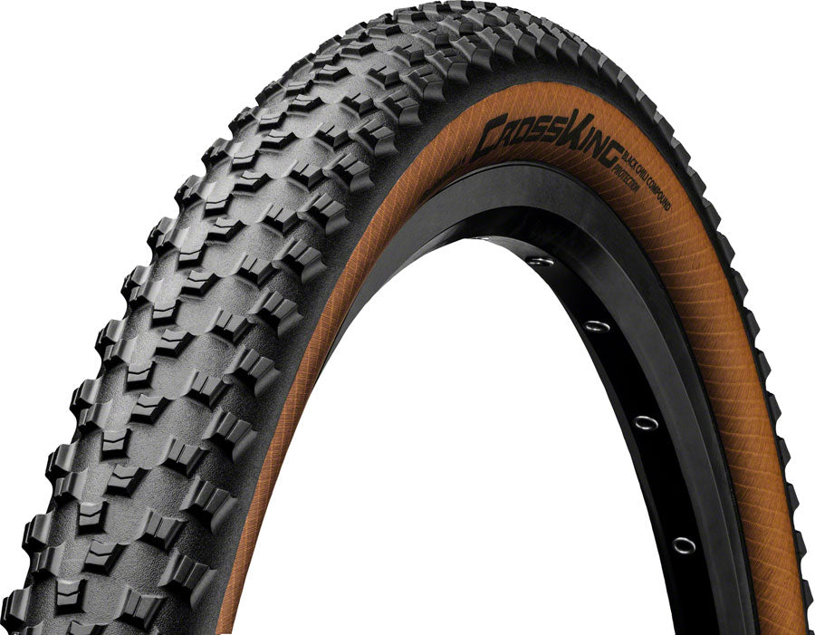 Continental Cross King Tire - 27.5 x 2.20 Tubeless Folding BLK/Bernstein BLKChili ProTection E25-Goodwynn&#39;sGoodwynn&#39;s