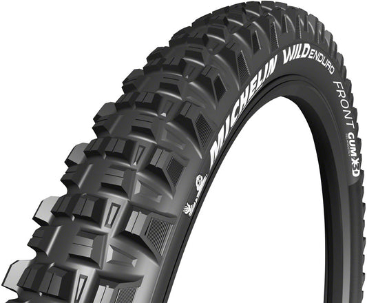 Michelin E-Wild Tire - 27.5 x 2.6 Tubeless Folding Gum-X Black Front Ebike-Goodwynn's