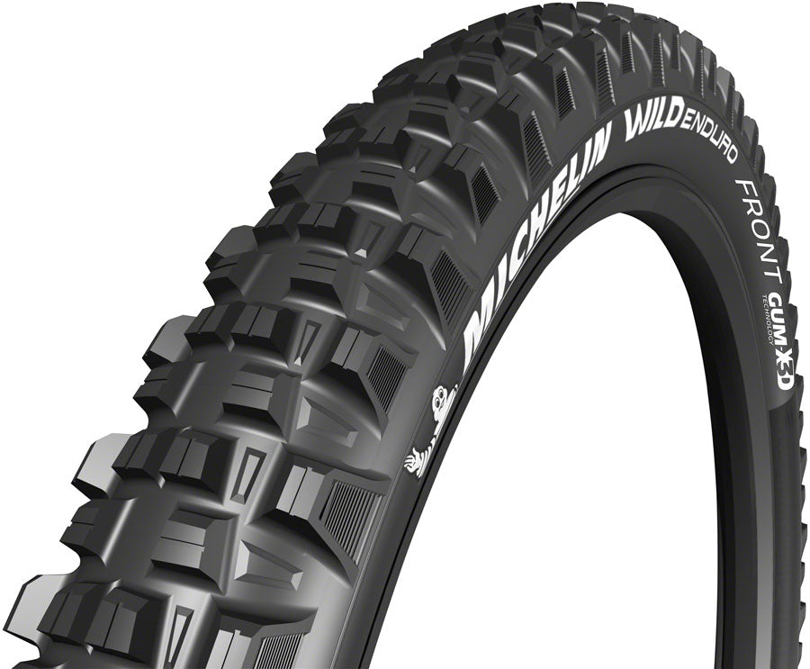 Michelin E-Wild Tire - 27.5 x 2.8 Tubeless Folding Gum-X Black Front Ebike-Goodwynn&#39;sGoodwynn&#39;s