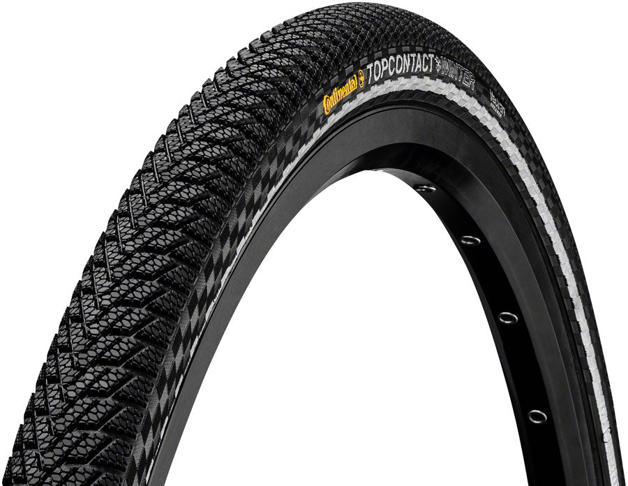 Continental Top Contact Winter II Premium Tire - 26 x 1.90 Clincher Folding BLK/Reflex Vectran Breaker E50-Goodwynn&#39;sGoodwynn&#39;s