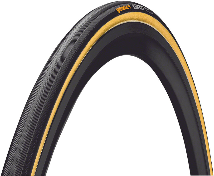 Continental Giro Tire - 700 x 22 Tubular Folding BLK/Transparent Performance