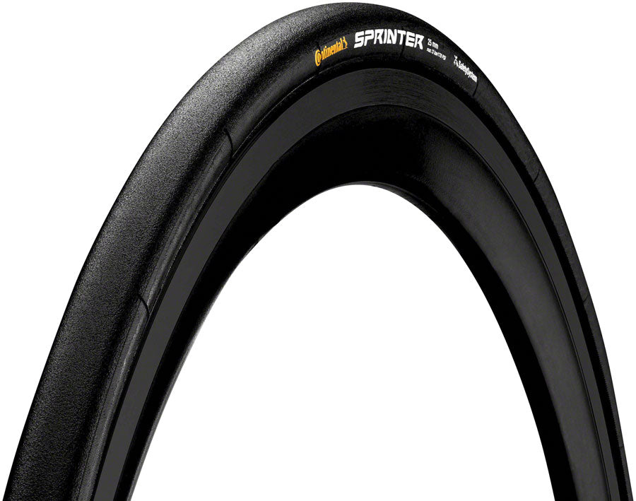 Continental Sprinter Tire - 26 x 22 Tubular Folding BLK BLKChili SafetySystem Breaker