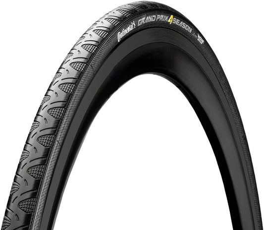 Continental Grand Prix 4-Season Tire - 700 x 23 Clincher Folding BLK Edition Vectran Breaker DuraSkin-Goodwynn's