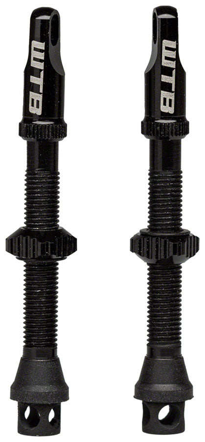 WTB TCS Max-Flow Tubeless Valves - 44mm Black Pair-Goodwynn&#39;sGoodwynn&#39;s