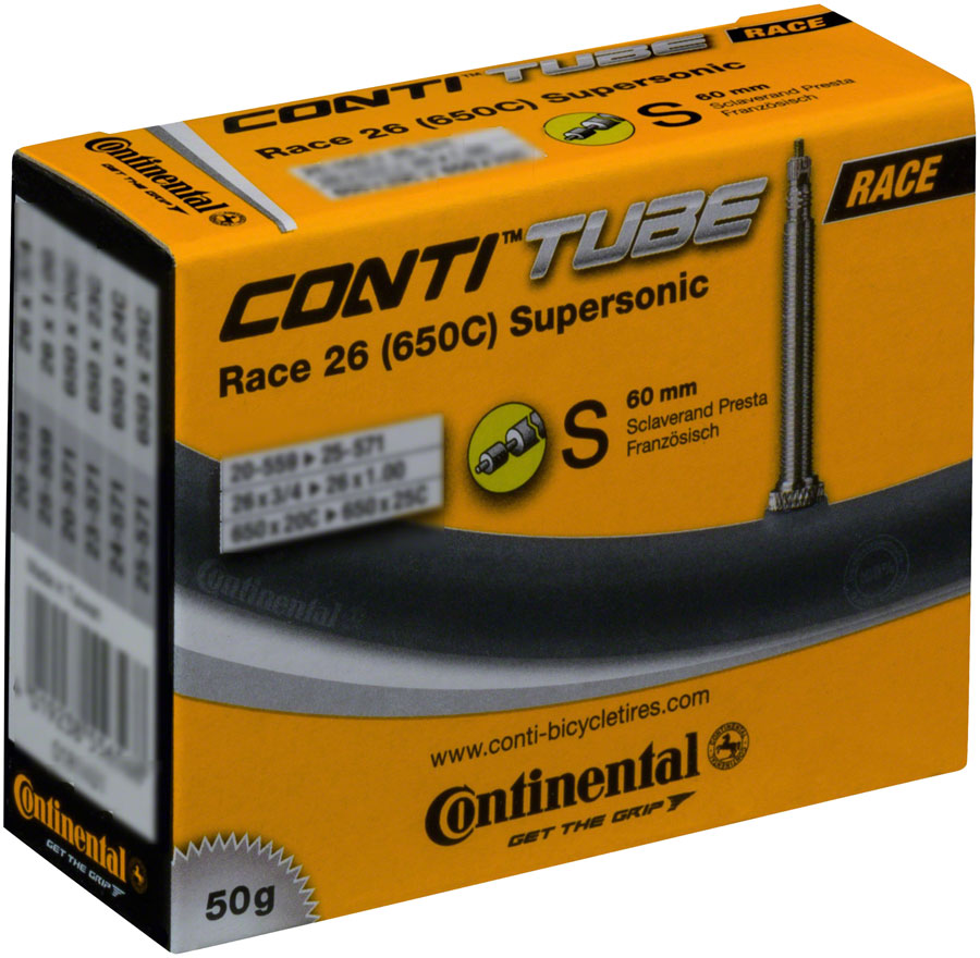 Continental Supersonic Tube - 26 / 650c x 18 - 25mm 60mm Presta Valve-Goodwynn&#39;sGoodwynn&#39;s