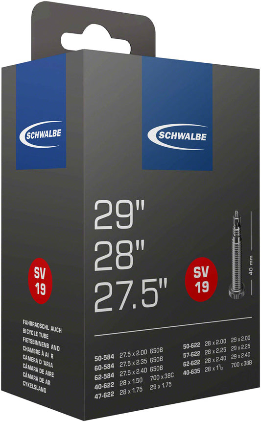 Schwalbe Standard Tube - 27.5 x 1.5 - 2.4 40mm Presta Valve-Goodwynn's