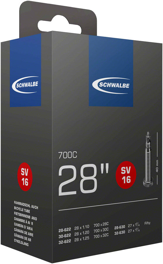 Schwalbe Standard Tube - 700 x 28 - 32mm 40mm Presta Valve-Goodwynn&#39;sGoodwynn&#39;s