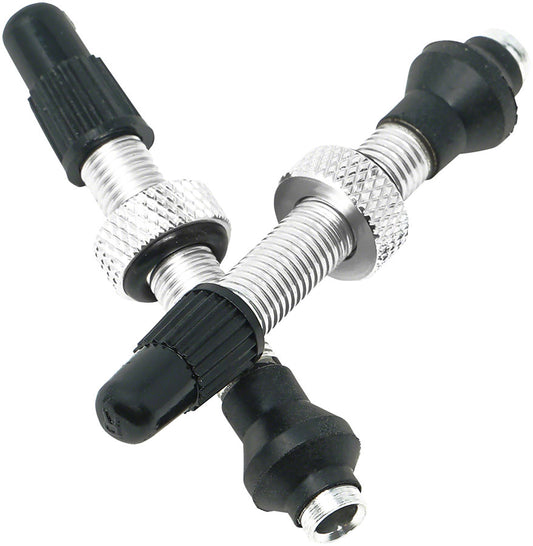 Industry Nine Tubeless Valves - 40mm Silver Pair-Goodwynn's