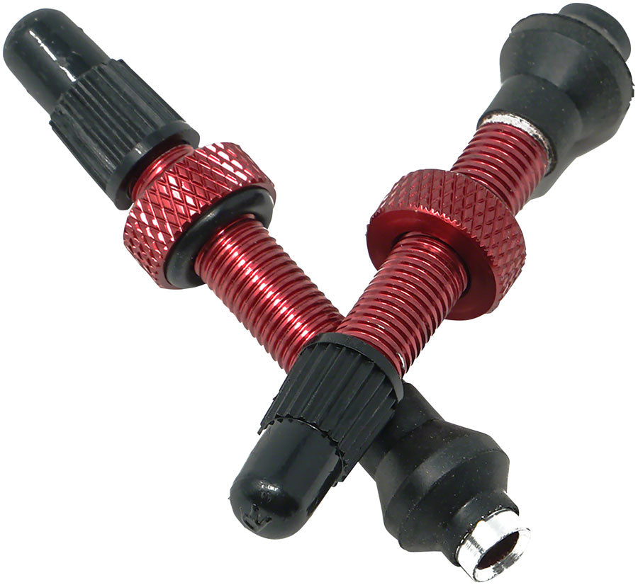 Industry Nine Tubeless Valves - 40mm Red Pair-Goodwynn&#39;sGoodwynn&#39;s