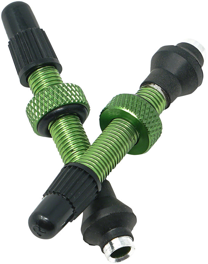 Industry Nine Tubeless Valves - 40mm Lime Pair