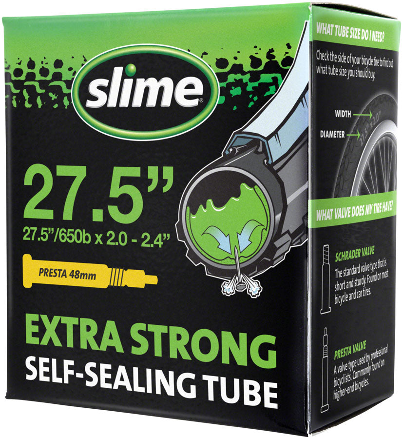 Slime Self-Sealing Tube - 27.5  x 2 - 2.4 48mm Presta Valve-Goodwynn&#39;sGoodwynn&#39;s