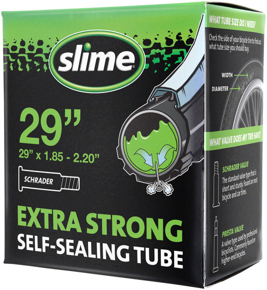 Slime Self-Sealing Tube - 29 x 1.85 - 2.2 Schrader Valve-Goodwynn's