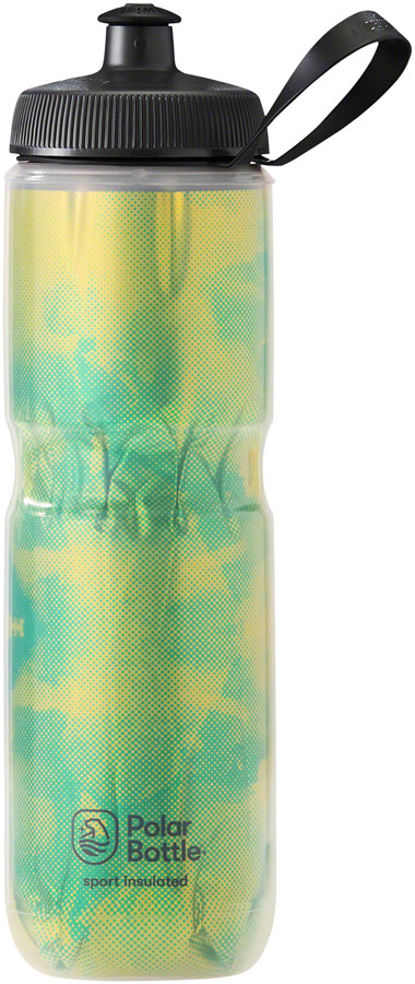 Polar Bottles Sport Insulated Fly Dye Water Bottle - 24oz Lemon Lime-Goodwynn's