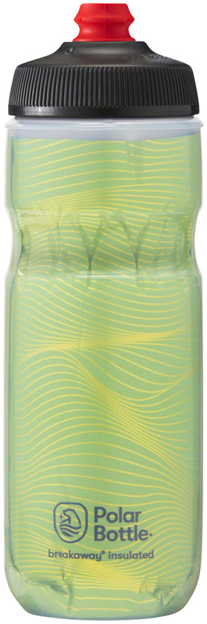 Polar Bottles Breakaway Insulated Jersey Knit Water Bottle - Highlighter 20oz-Goodwynn's