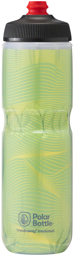 Polar Bottles Breakaway Insulated Jersey Knit Water Bottle - Highlighter 24oz