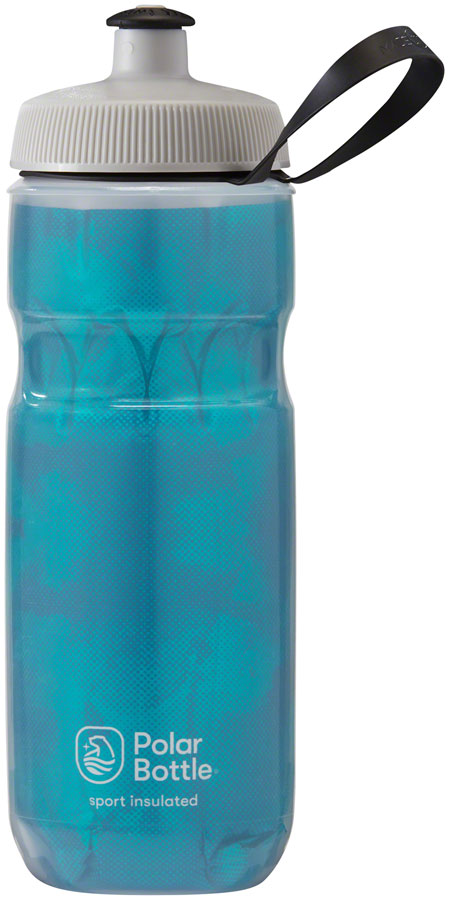 Polar Bottles Sport Insulated Fly Dye Water Bottle - Aquamarine 20oz-Goodwynn's