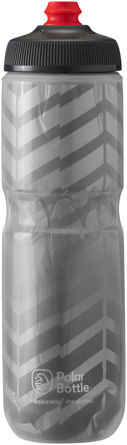 Polar Bottles Breakaway Bolt Insulated Water Bottle -24oz Charcoal/Silver-Goodwynn&#39;sGoodwynn&#39;s