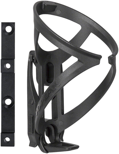 Topeak Ninja Master+ X1AJ Water Bottle Cage - QuickClick Includes Tire Levers BLK