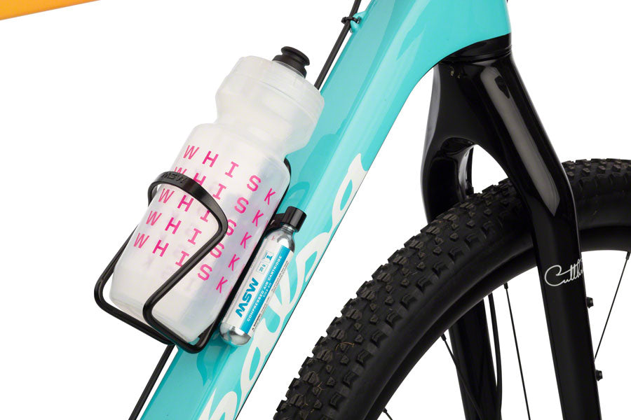 MSW Seltzer Mount - CO2 and Bottle Cage holder with 27.2mm clamp Black