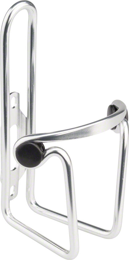 MSW AC-200 Button Water Bottle Cage Silver