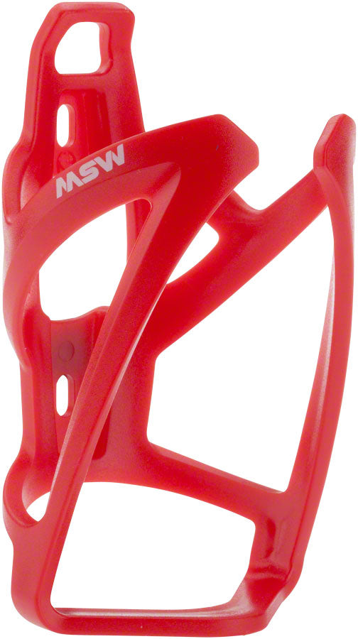 MSW PC-110 Composite Bottle Cage Red-Goodwynn&#39;sGoodwynn&#39;s