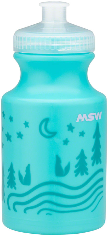 MSW Kids Water Bottle and Cage Kit - Moose w/ Black Cage