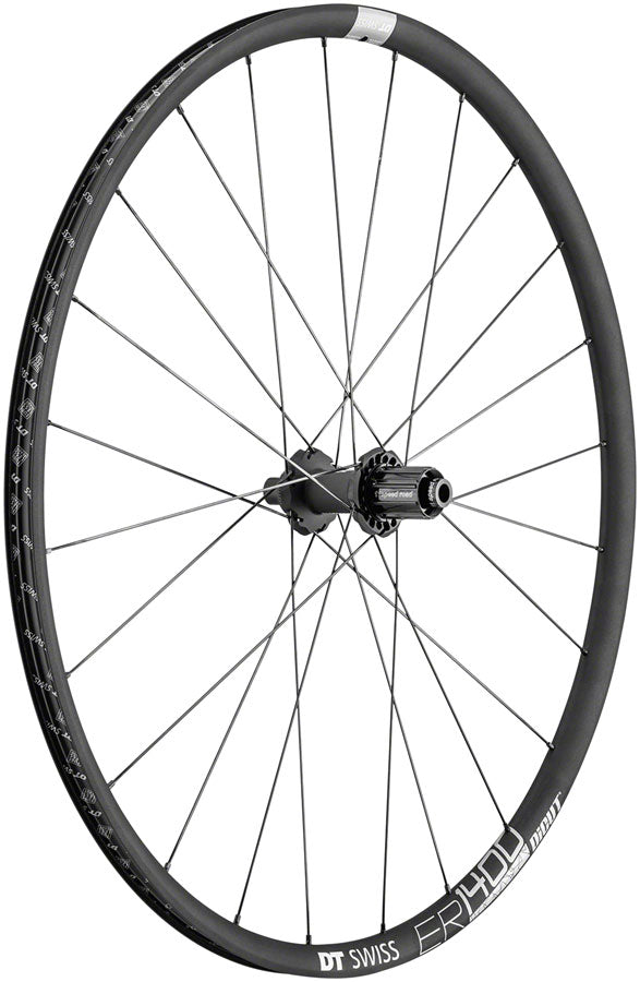 DT Swiss ER 1400 DiCut Rear Wheel - 700 12 x 142mm Center-Lock HGR11 Black-Goodwynn&#39;sGoodwynn&#39;s