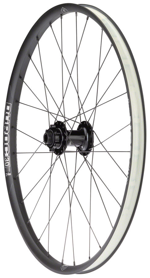 Sun Ringle Duroc 30 JUNIT Front Wheel - 24" 15/QR x 100mm 6-Bolt Black-Goodwynn&#39;sGoodwynn&#39;s