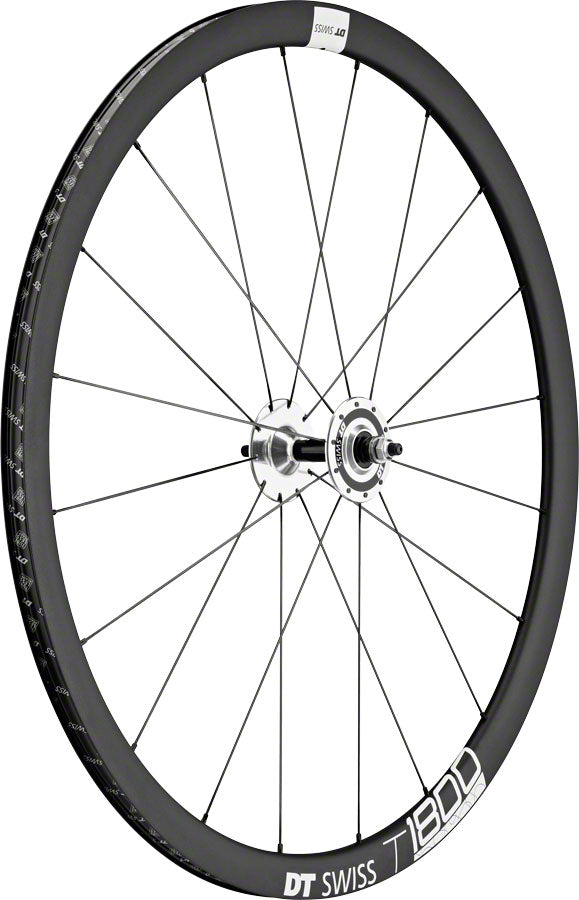 DT Swiss T 1800 Front Wheel - 700 9mm x 100mm Black