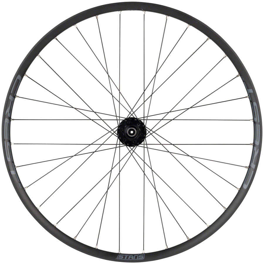 Stans No Tubes Crest S2 Front Wheel - 26" QR x 100mm 6-Bolt Black