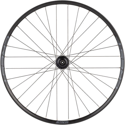 Stans No Tubes Crest S2 Front Wheel - 27.5" QR x 100mm 6-Bolt Black