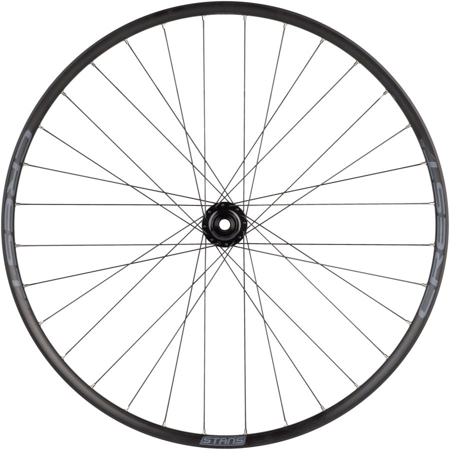 Stans No Tubes Crest S2 Front Wheel - 29" 15 x 110mm 6-Bolt Black-Goodwynn&#39;sGoodwynn&#39;s