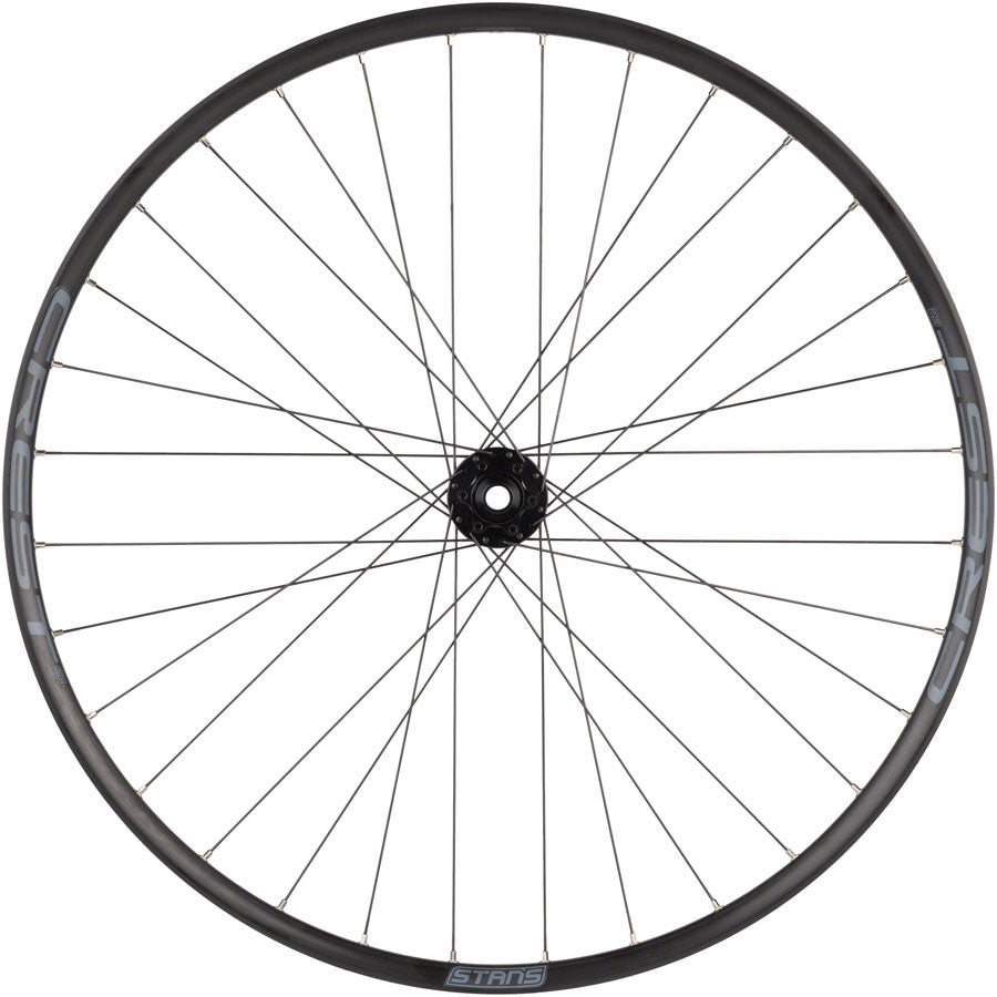 Stans No Tubes Crest S2 Front Wheel - 29" 15 x 110mm 6-Bolt Black