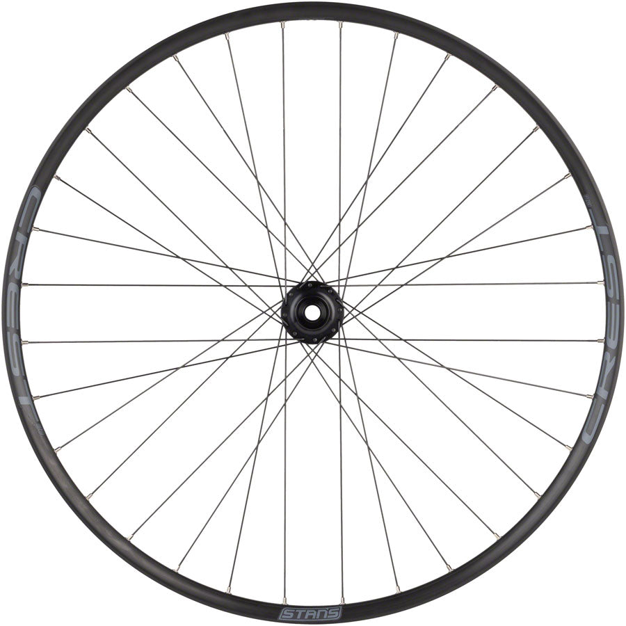 Stans No Tubes Crest S2 Front Wheel - 29" 15 x 100mm 6-Bolt Black-Goodwynn&#39;sGoodwynn&#39;s