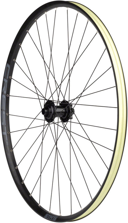 Stans No Tubes Crest S2 Front Wheel - 29" 15 x 100mm 6-Bolt Black