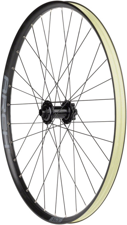 Stans No Tubes Arch S2 Front Wheel - 27.5" 15 x 110mm 6-Bolt Black