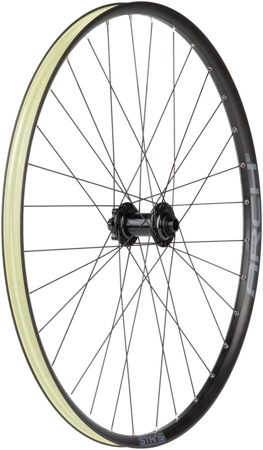 Stans No Tubes Arch S2 Front Wheel - 29" 15 x 110mm 6-Bolt Black