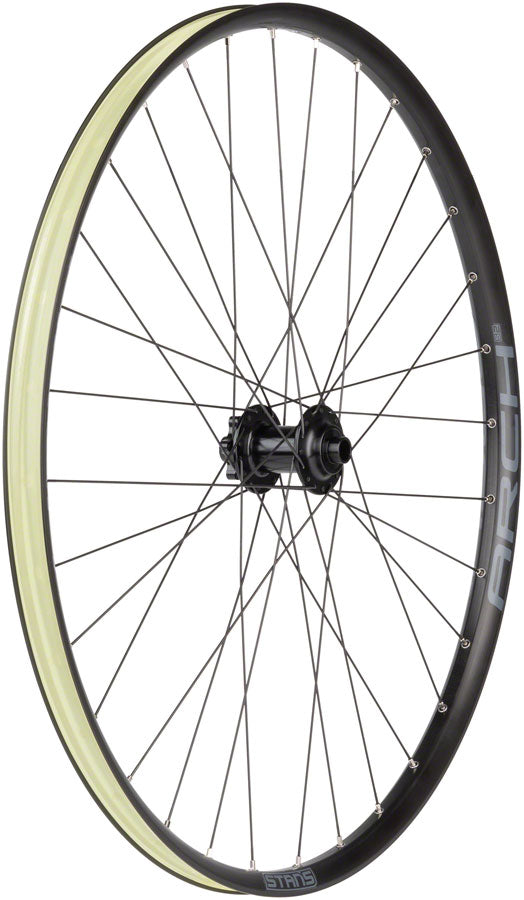 Stans No Tubes Arch S2 Front Wheel - 29" 15 x 100mm 6-Bolt Black